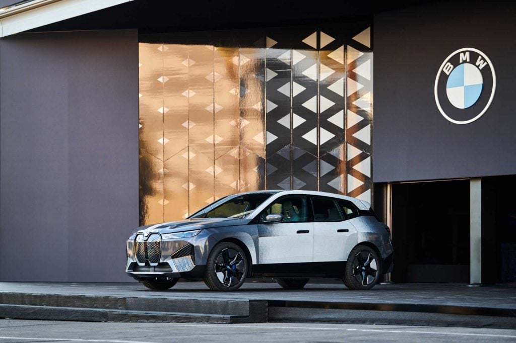 BMW iX Flow featuring E Ink