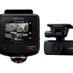 ケンウッド　360度撮影対応の2カメラドライブレコーダー発売