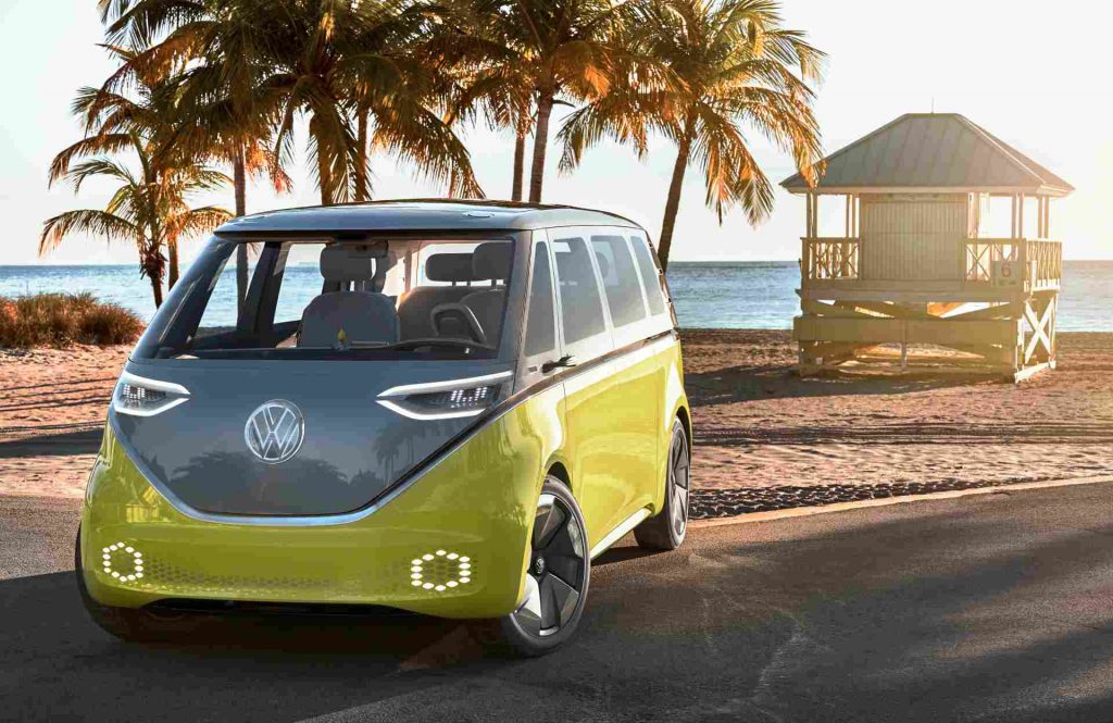 2017年発表のコンセプトカー「ID.BUZZ」