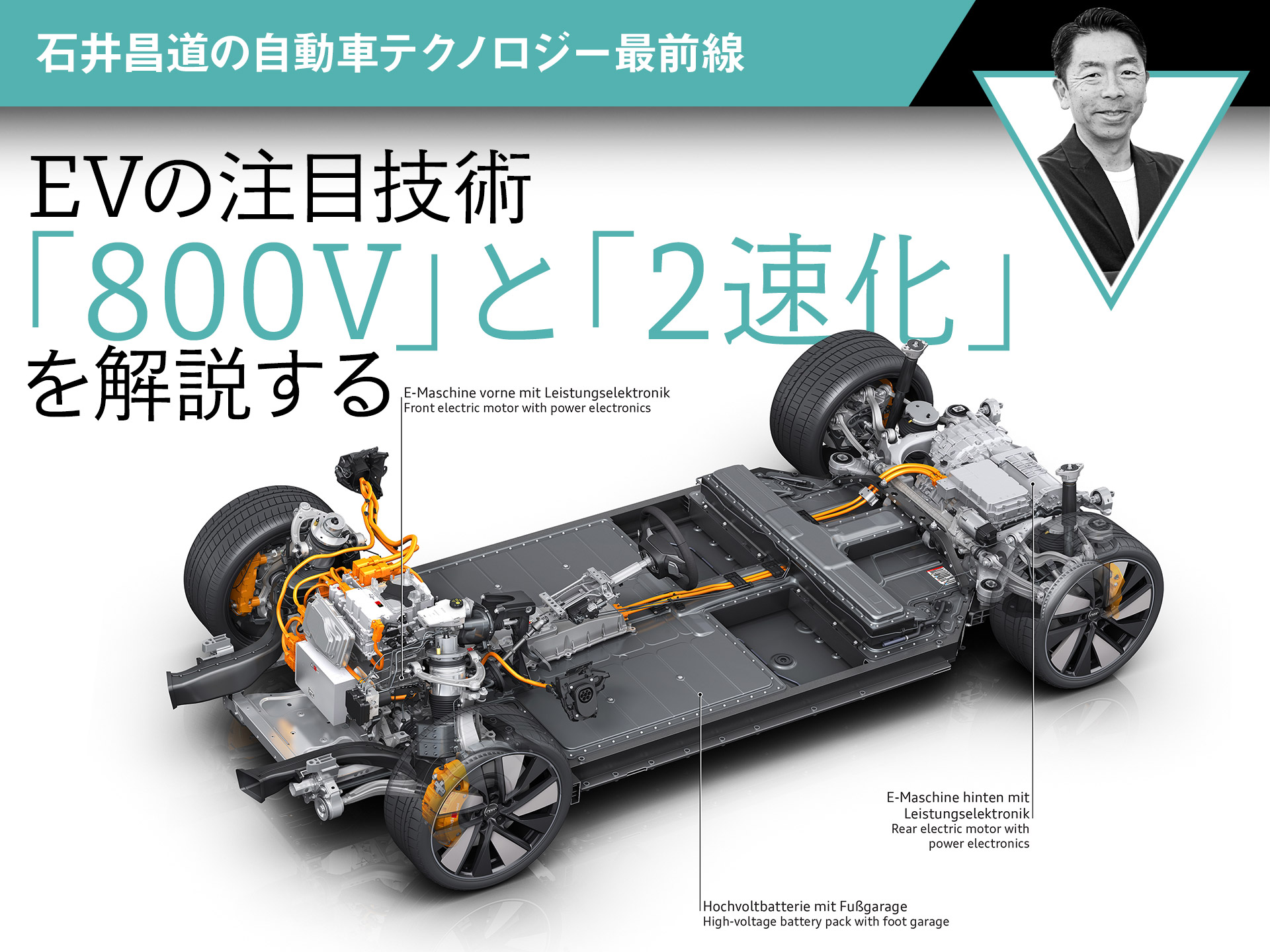 Evの注目技術 800v と 2速化 を解説する 石井昌道の自動車テクノロジー最前線 中古車なら グーネット