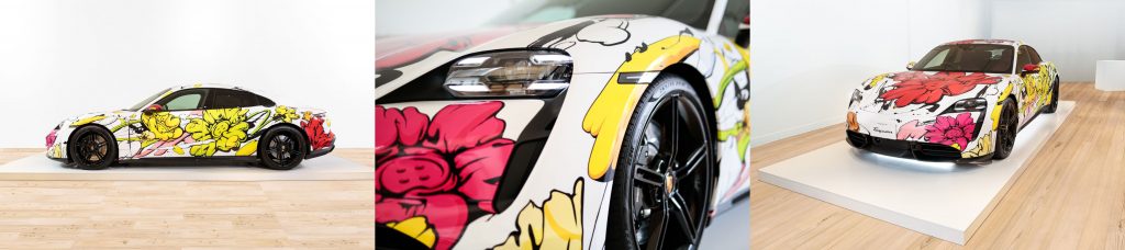 アーティストSHUN SUDOが手掛けたアートカー