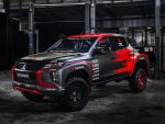 チーム三菱ラリーアート「トライトン」でAXCRに参戦　車両を公開