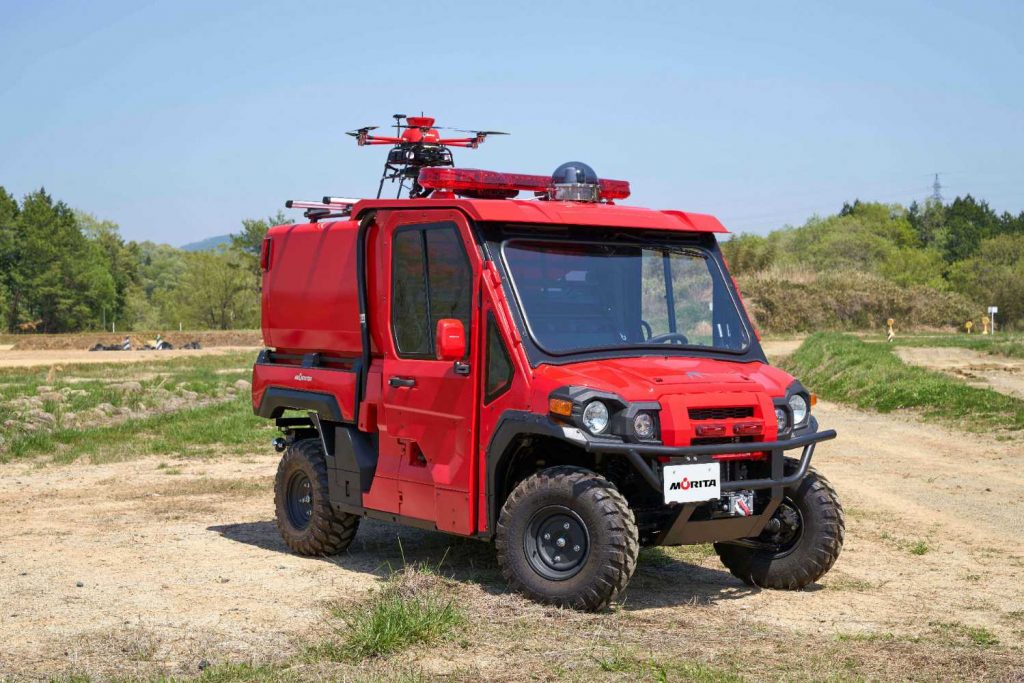 「さんだ桜まつり びゅうてぃふるのいず」に、小型オフロード消防車や消火器などを展示すると発表