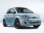 新型「500e」フィアット初のEVを発表 カブリオレモデルも設定