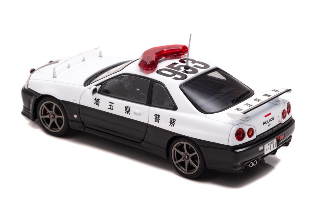 1/43スケールでGT-Rベースの埼玉県警パトカーを再現！レイズ | 中古車