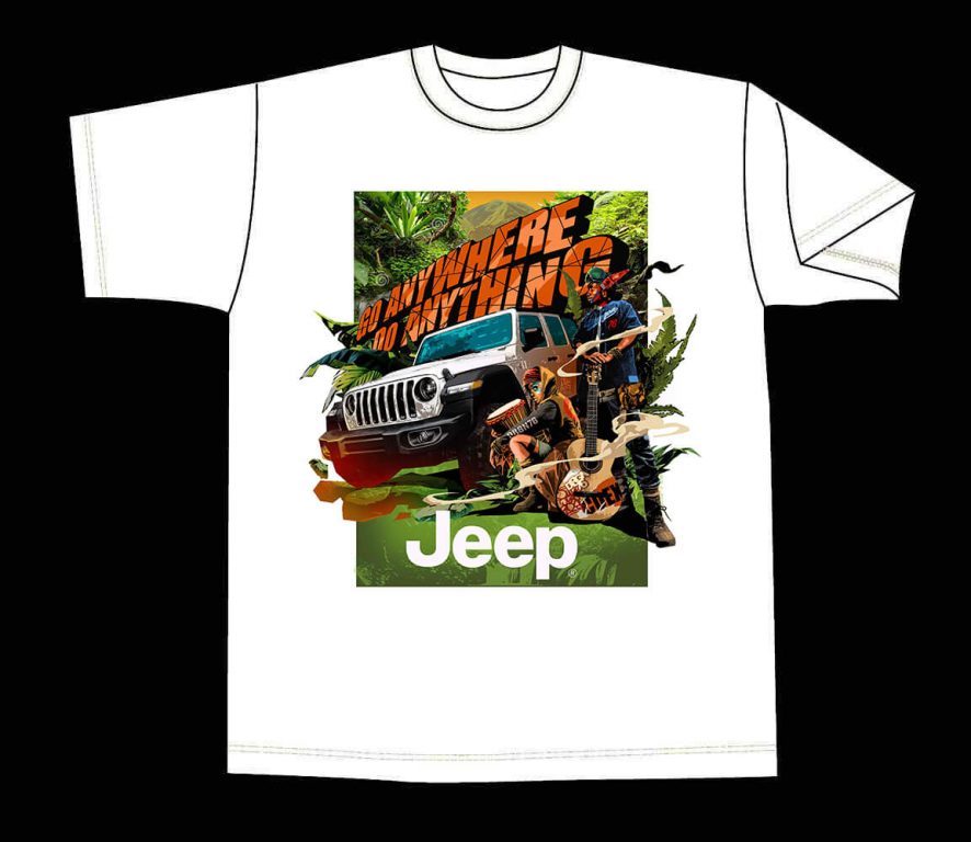 ジープオリジナルTシャツ
