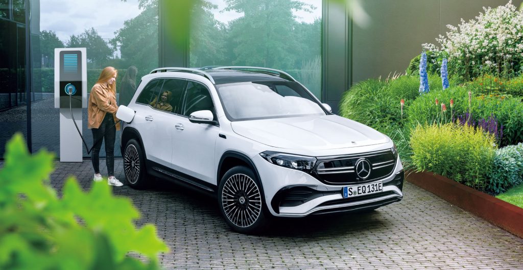 メルセデス・ベンツ 新型「EQB」 画像2