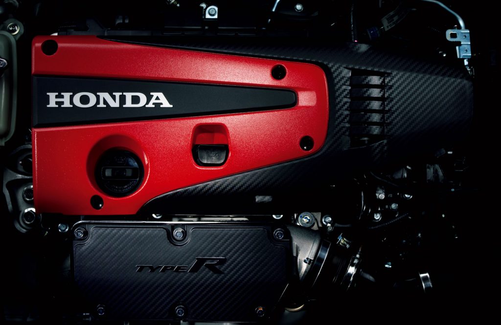タイプR専用の2.0L VTEC TURBOエンジン