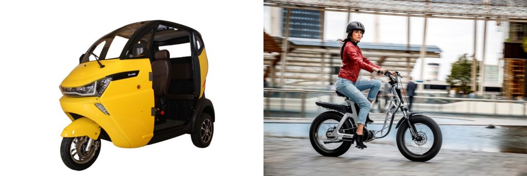 電動モビリティや電動アシスト自転車など小型モビリティも充実(EV-LAND/モータリスト)
