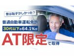 車の運転免許　30代以下の半数以上が「AT限定で取得」日本トレンドリサーチ調査