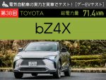 【トヨタ bZ4X】電気自動車の実力を実車でテスト！【グーEVテスト】