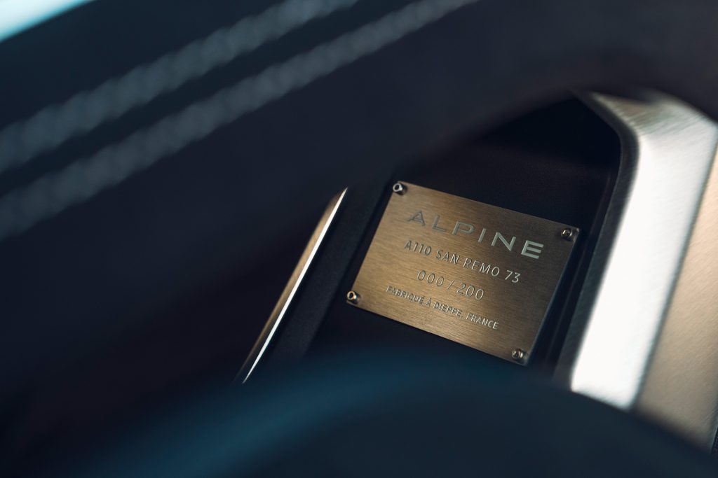 アルピーヌ A110 サンレモ73 画像6