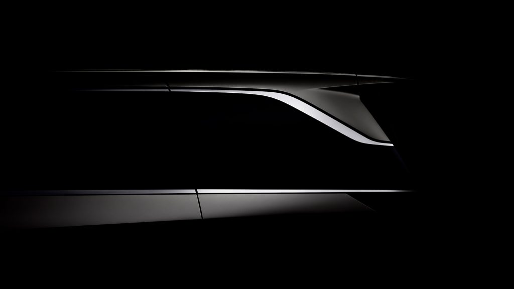 レクサス 新型「LM」 ティザー写真