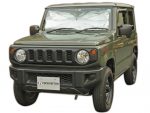 折り畳み傘式でコンパクト収納 ジムニー専用サンシェード発売 エマーソン