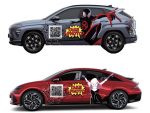 ヒョンデ×スパイダーマン 特製ラッピングカーが週末の渋谷をジャック！