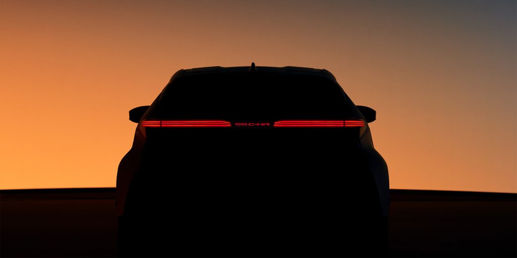 トヨタ C-HRのティザー写真