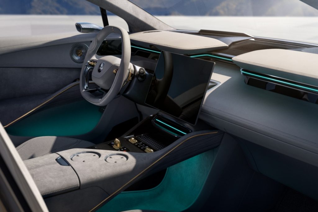 ロータス 新型 EV SUV エレトレ インテリア 画像1