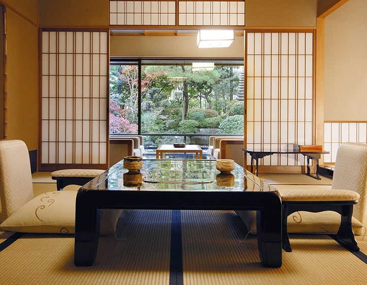 まるで日本画のような美しい眺めを独り占め