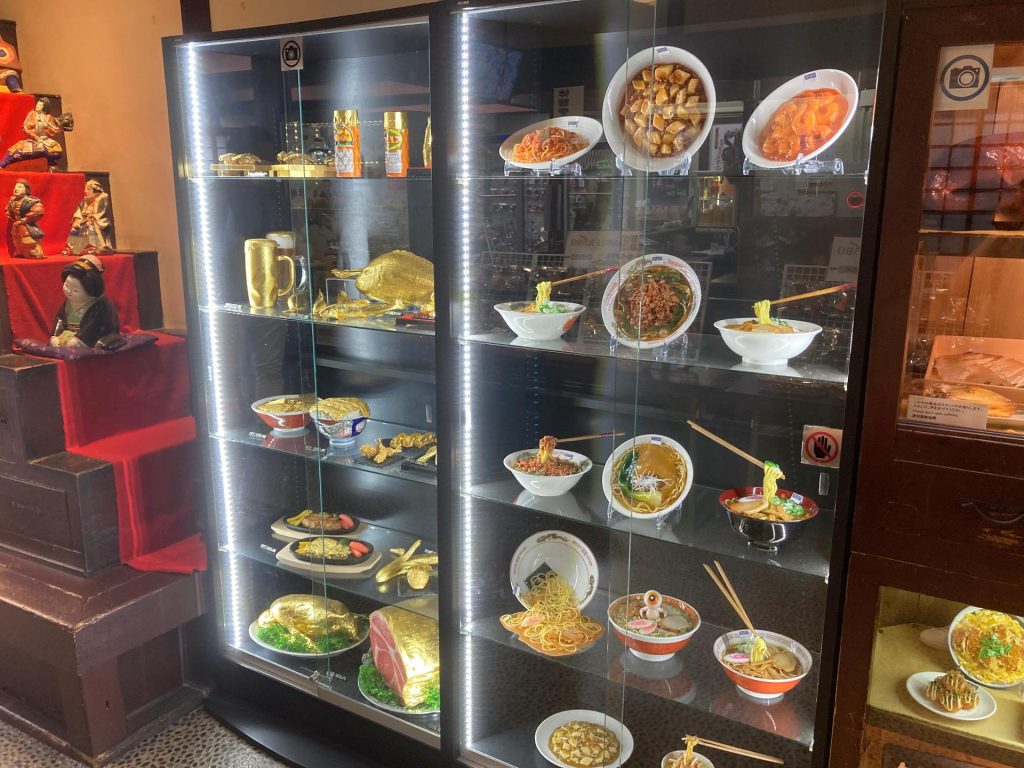 本物そっくりな食品サンプルが沢山!販売や製作体験も!