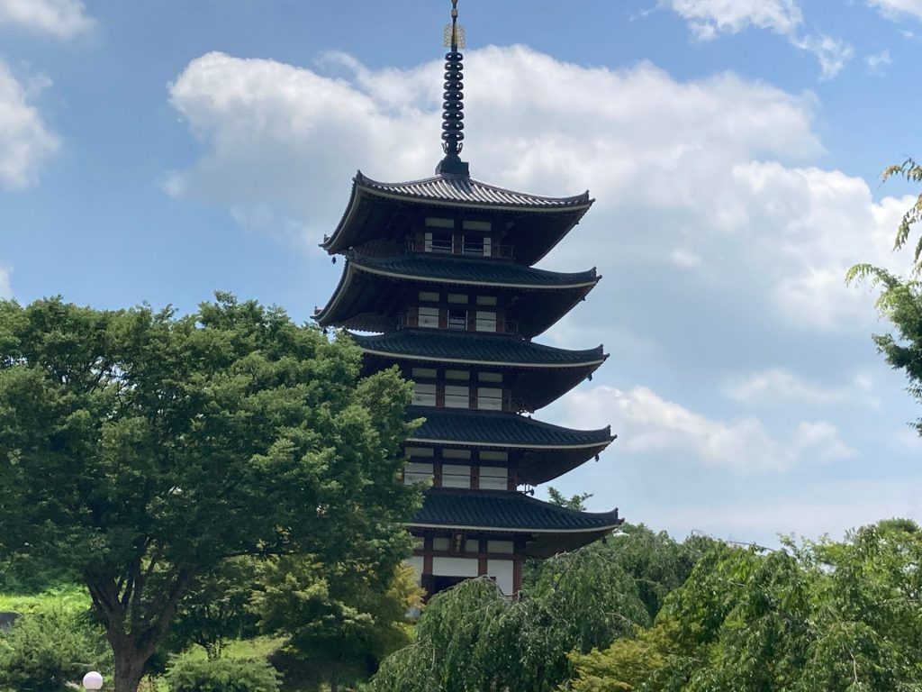 ふるさと村のシンボルタワー