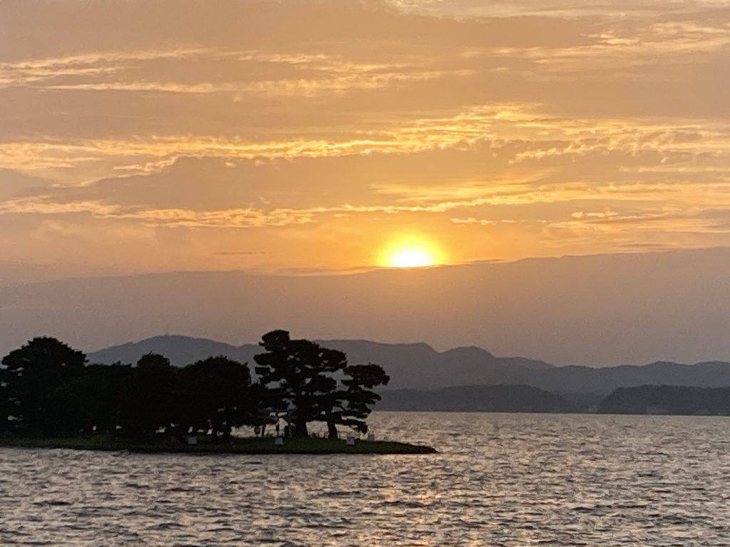 宍道湖の夕日スポット 画像1