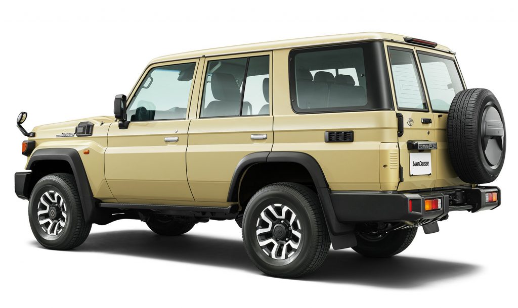 ランドクルーザー70(プロトタイプ)リア
