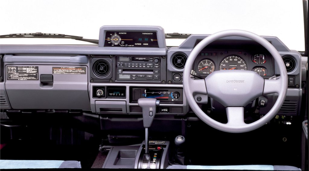 1990年式 ランドクルーザープラド EX5 4ドア 70系 内装