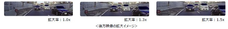 ケンウッド デジタルルームミラー型ドライブレコーダー ミラレコ DRV-EM4800 画像3