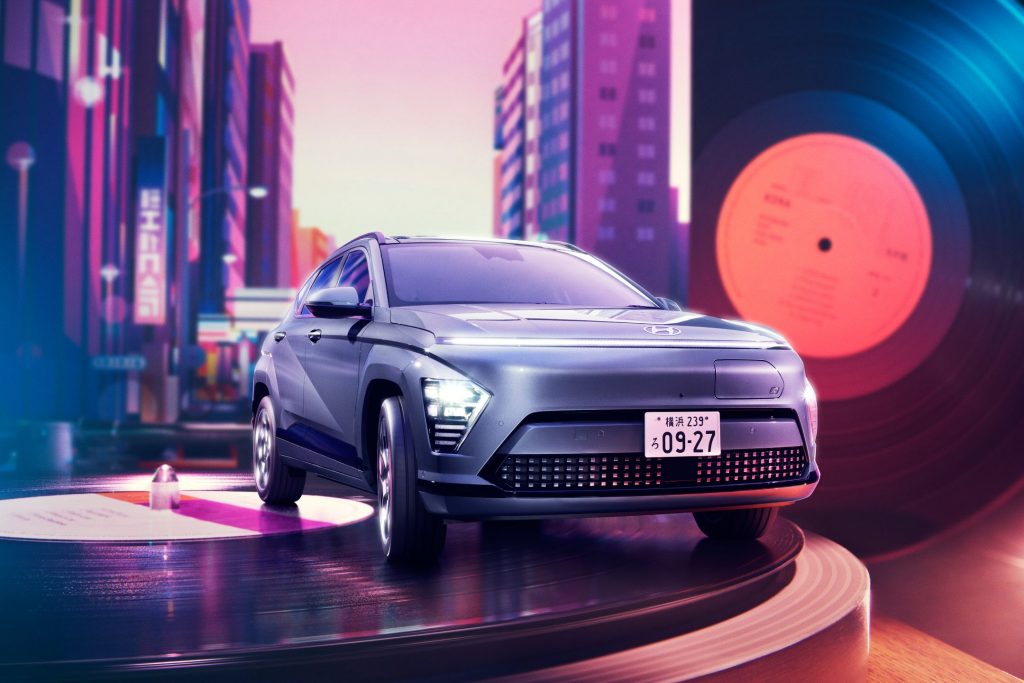 ヒョンデ 新型 コナ 特別展示 画像