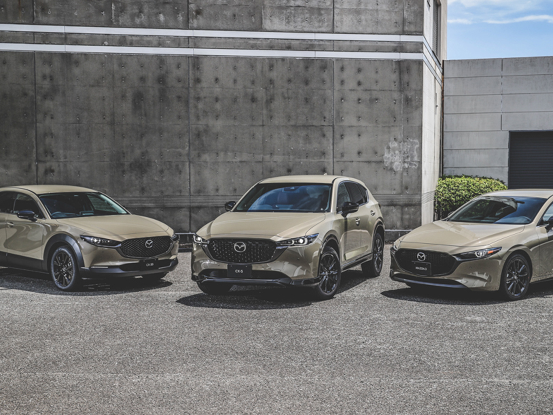 CX-5、CX-30、Mazda3のレトロスポーツエディションは温かみのあるスタイル