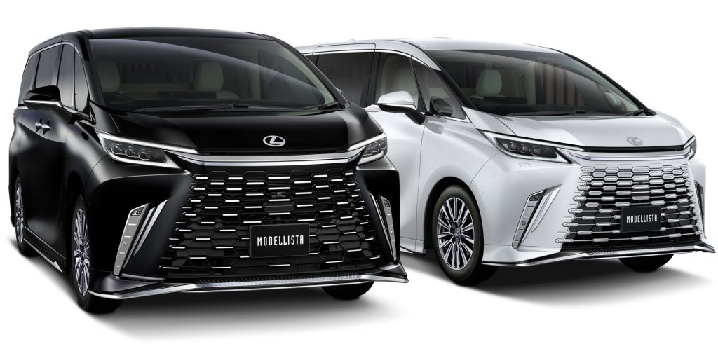 新型「LM」の威厳ある存在感をアップ!モデリスタがカスタマイズ 新型「LM」の威厳ある存在感をアップ!モデリスタがカスタマイズ