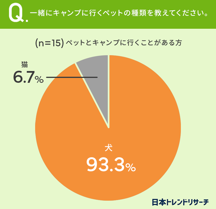 キャンプの人数に関するアンケート 日本トレンドリサーチ A-saito! 画像3
