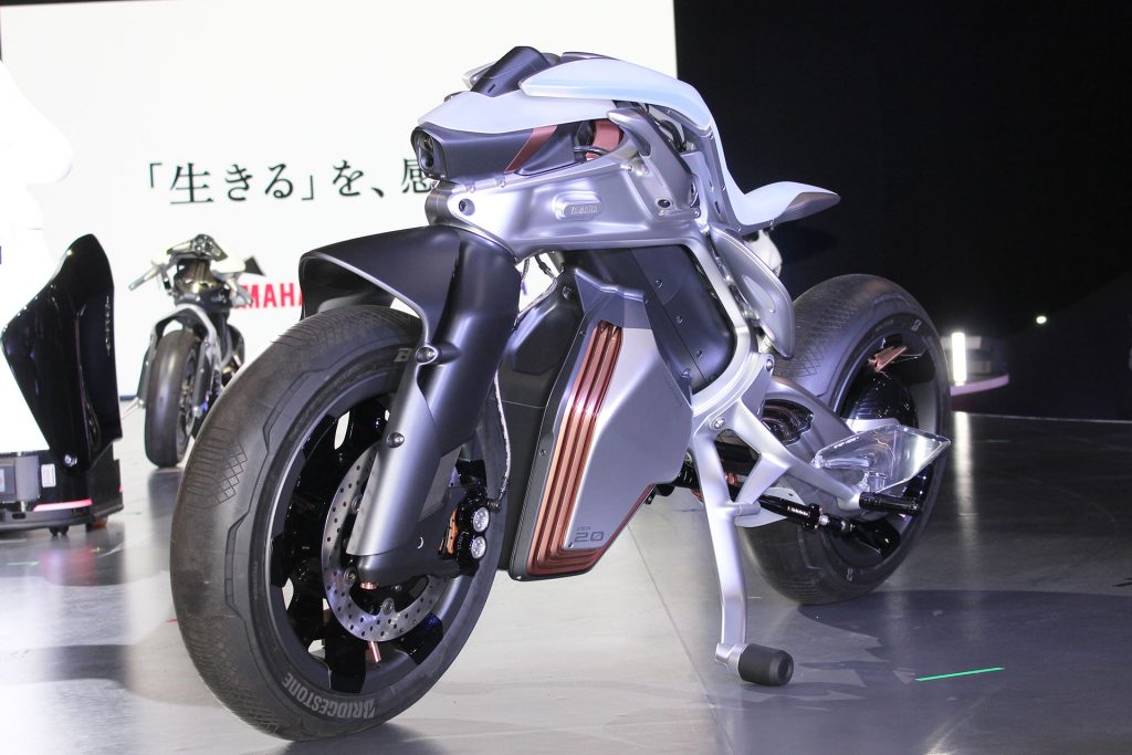 出展車両の中でもひときわ存在感を放っていた「MOTOROiD2」