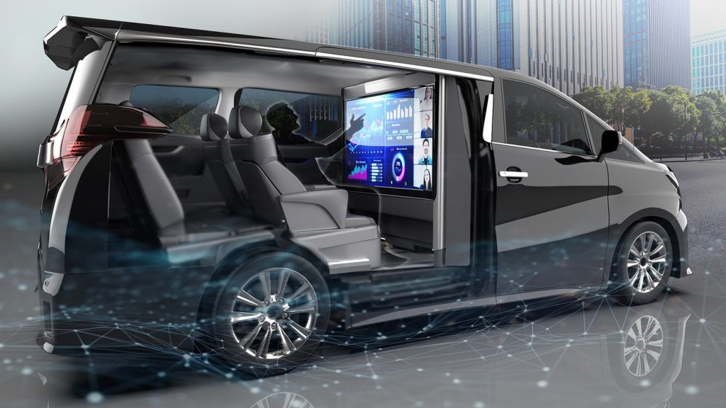 WELL Cabin Concept A(ビジネスエグゼクティブ向け車両)のイメージ