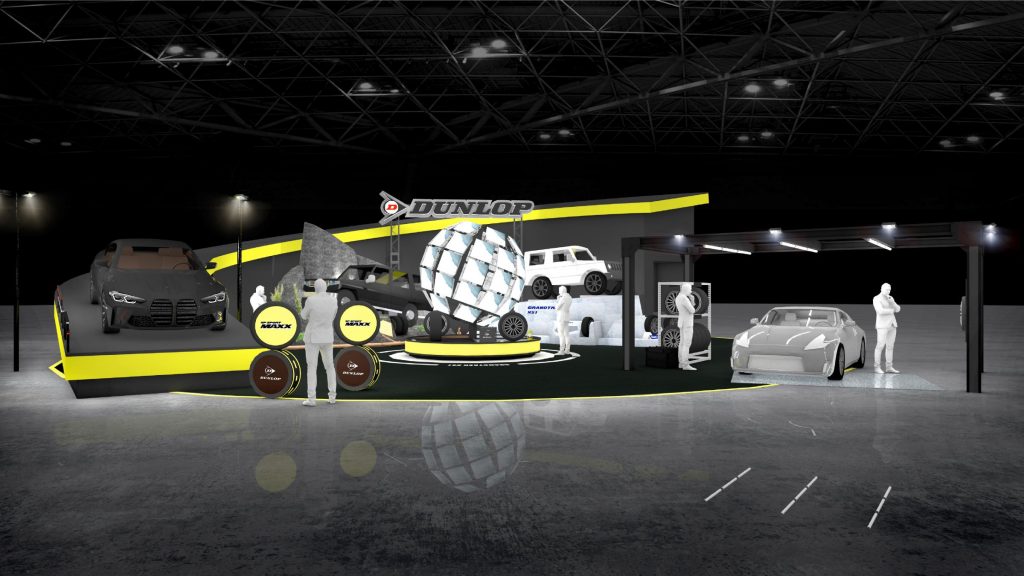 東京オートサロン2024 ダンロップブース(イメージ)