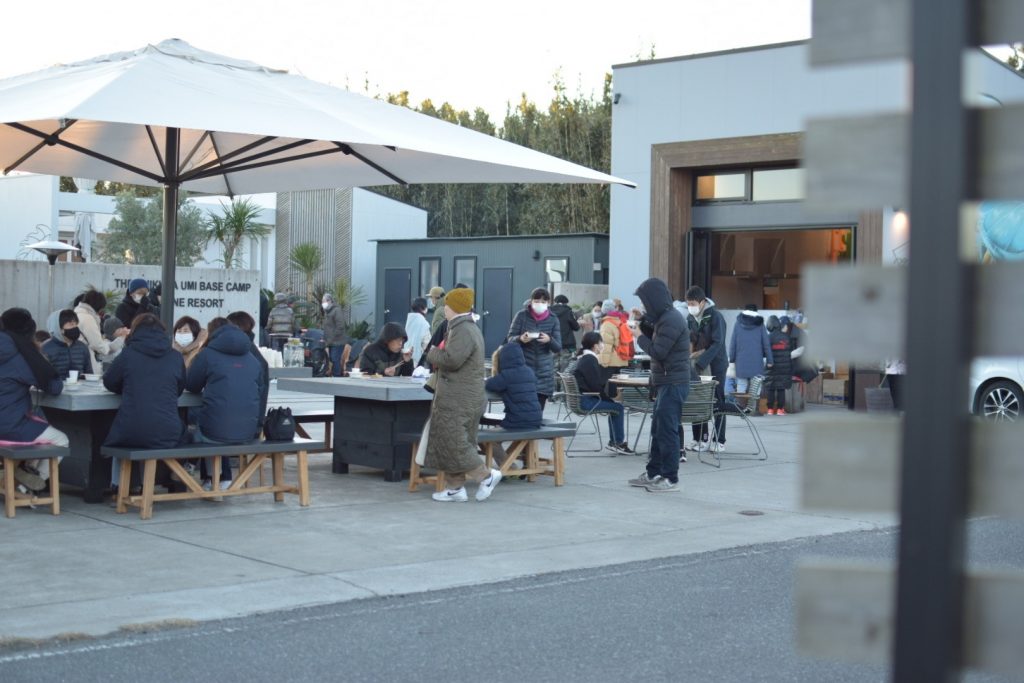 THE CHIKURA UMI BASE CAMP 初日の出 イベント3