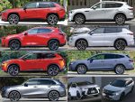 実力派ミドルSUV一斉比較〜エクステリア＆パッケージング〜