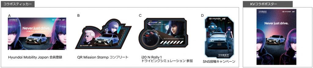 アイオニック5N 攻殻機動隊 SAC_2045 コラボイベント 画像5