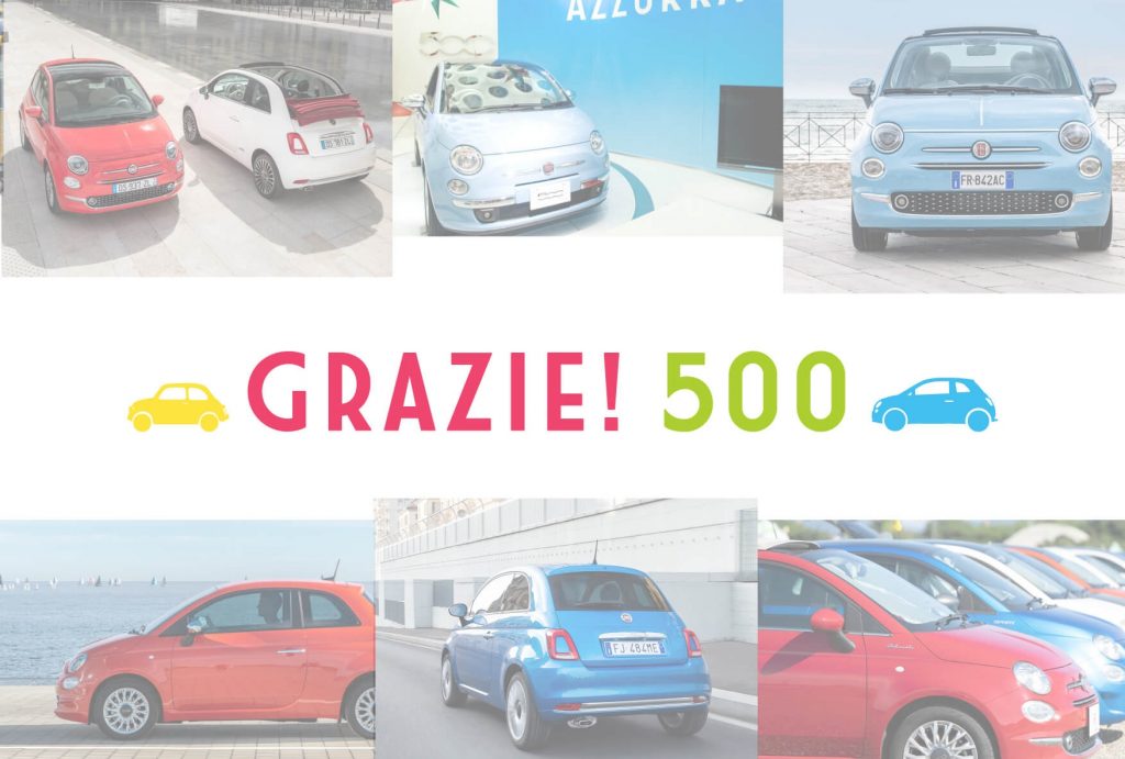 「GRAZIE! 500 プレゼントキャンペーン」