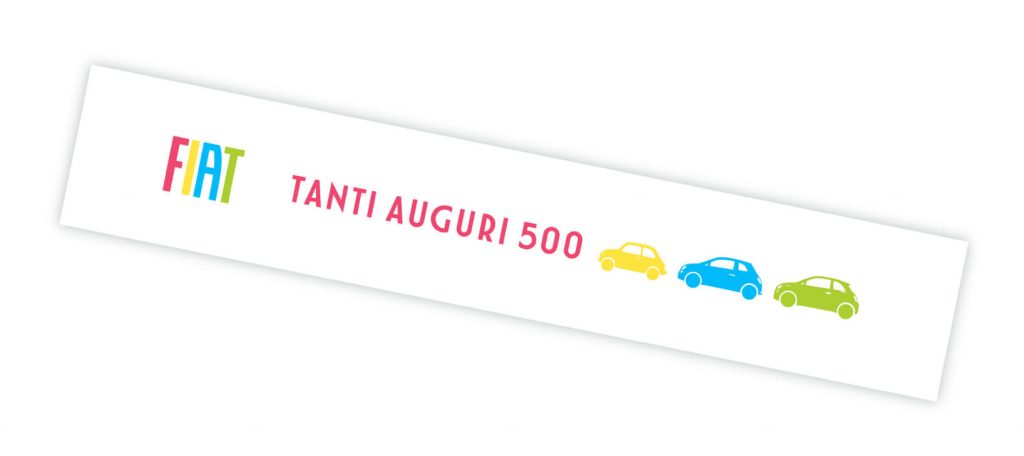 「TANTI AUGURI 500 FESTA」