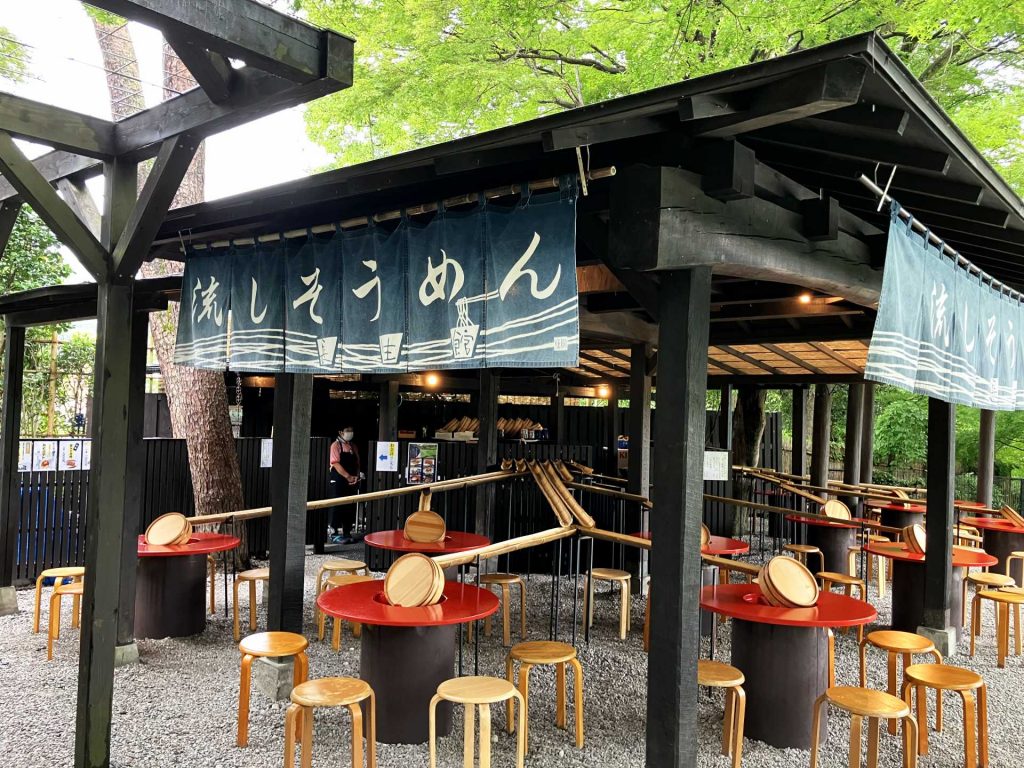 長生館 流しそうめん処 画像3