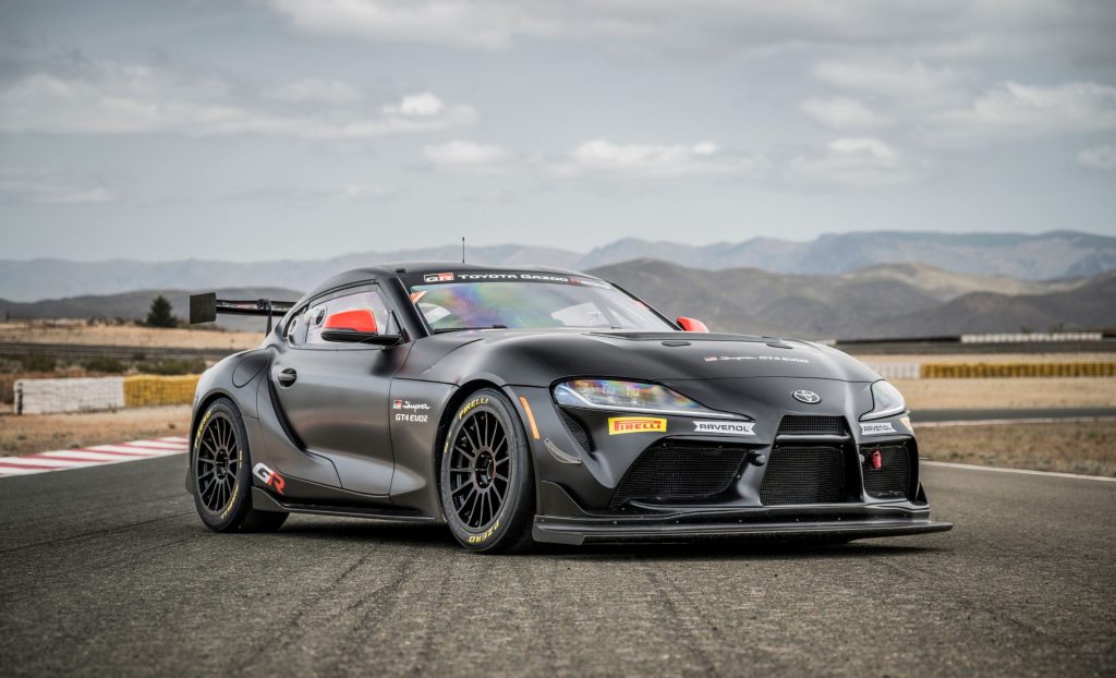 GR Supra GT4 EVO2（ブラックカラー施工車・プロトタイプ）