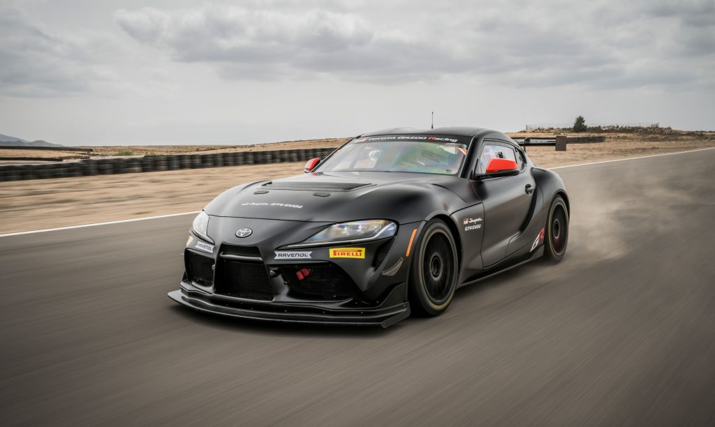 GR Supra GT4 EVO2（ブラックカラー施工車・プロトタイプ）3