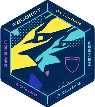 ＜PUGEOT 9X8 2024 ステッカー＞