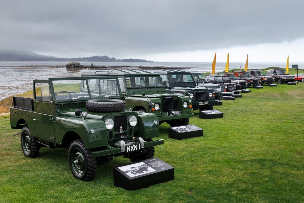 エリザベス2世女王陛下が使用した「RANGE ROVER」と「DEFENDER」の特別展示