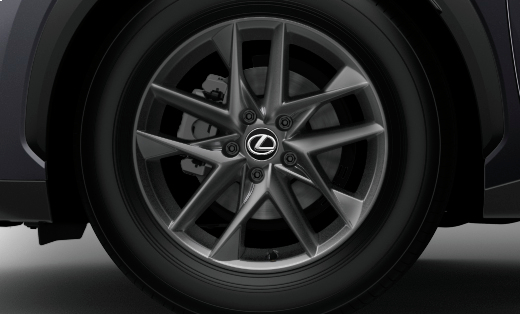 225/60R17タイヤ＆アルミホイール（ミディアムグレーメタリック塗装）