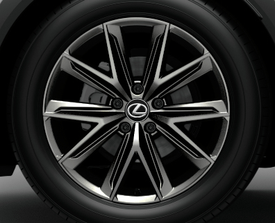 225/55R18タイヤ＆アルミホイール（ダークプレミアムメタリック塗装）