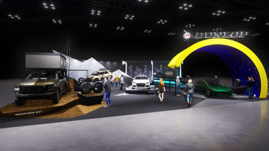 ダンロップ、東京オートサロン2025に出展