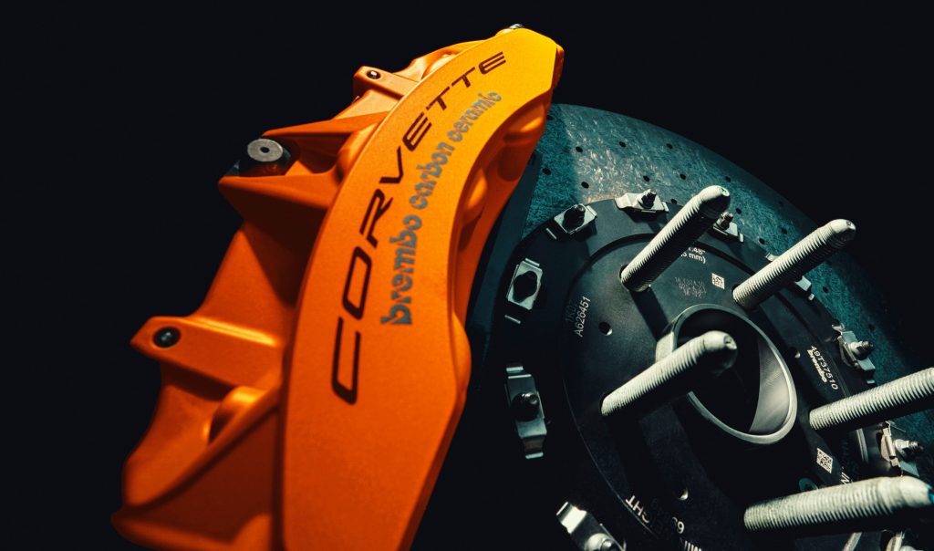 「Brembo製パフォーマンス カーボンセラミックブレーキ」専用オレンジキャリパー
