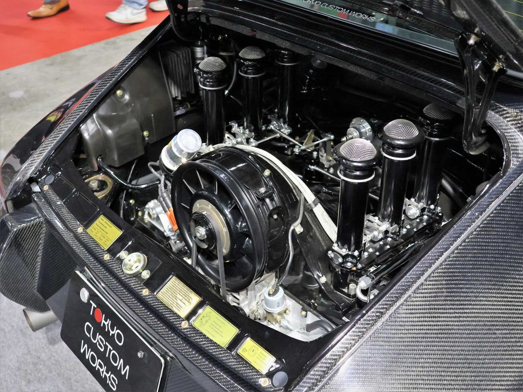チューニングにより排気量が3L→3.4Lにアップ